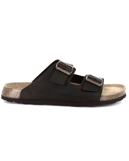 Grünland Mogano Double Strap Men's Slippers