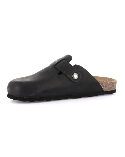 Grünland Black Women's Clogs