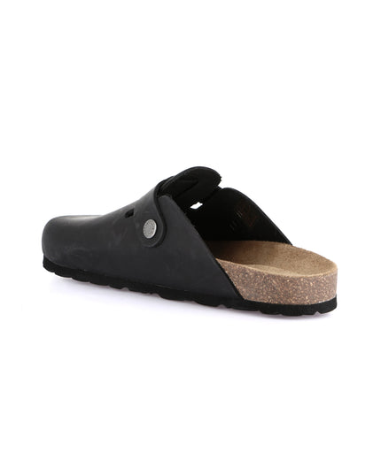 Grünland Black Women's Clogs