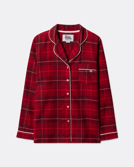 Kids' Red Flannel Christmas Pyjamas