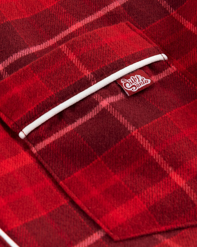 Kids' Red Flannel Christmas Pajamas