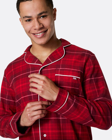 Red Flannel Christmas Pyjamas Family