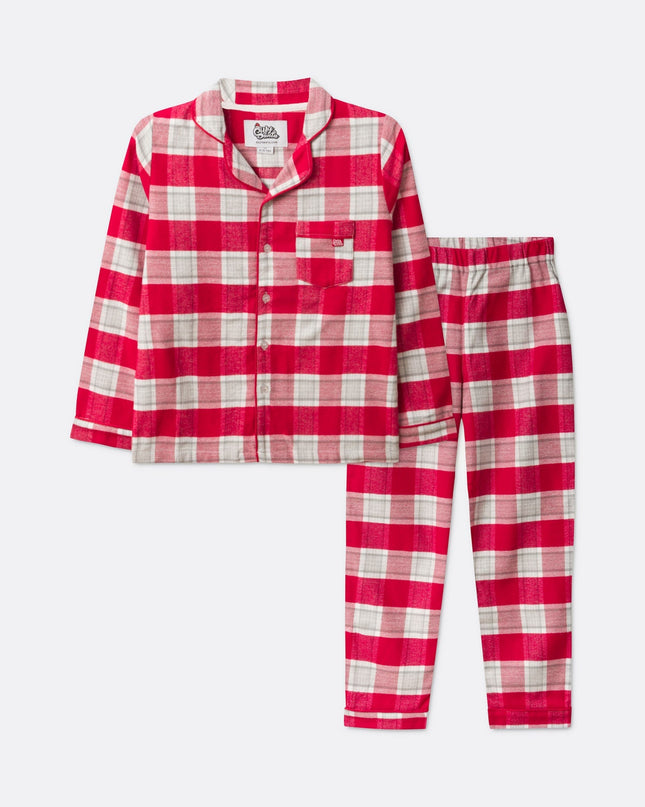 Red Flannel Family Christmas Pajamas