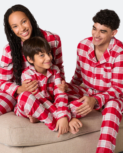 Red Flannel Family Christmas Pajamas