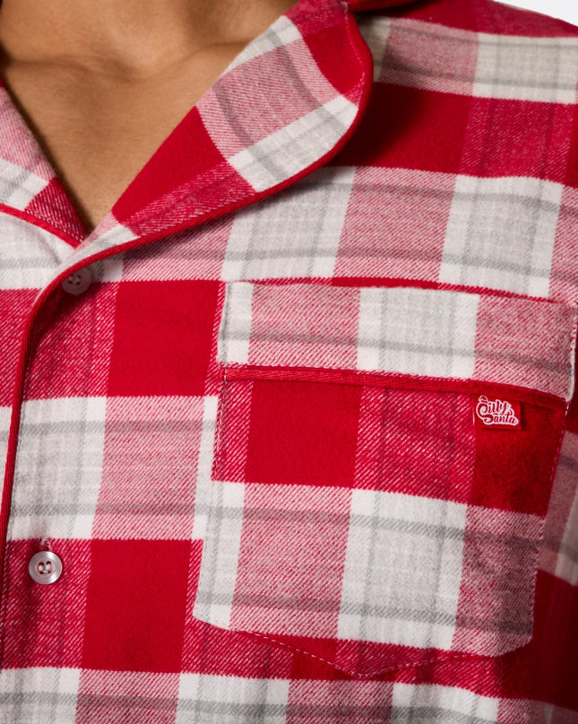 Red Flannel Family Christmas Pajamas