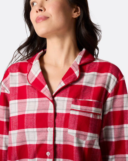 Red Flannel Family Christmas Pajamas