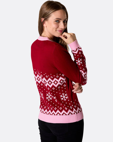 Women's Reindeer Christmas Sweater