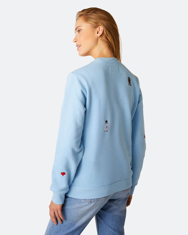 Women's Moomin Blue Christmas Sweatshirt