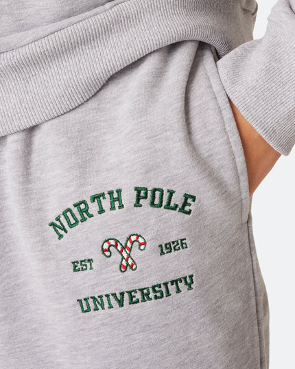 Men's North Pole University Christmas Sweat Set