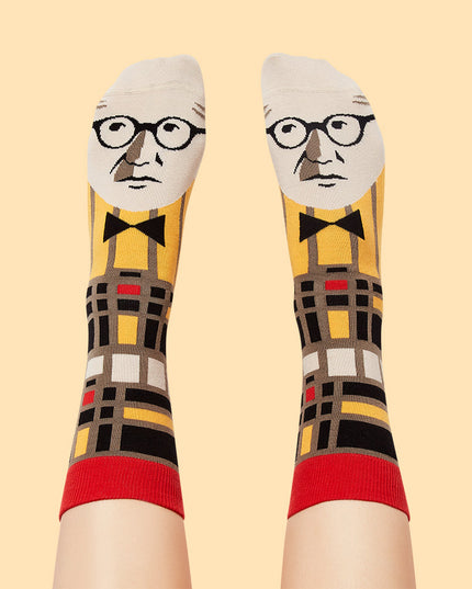 Leg Corbusier Fun Socks by ChattyFeet
