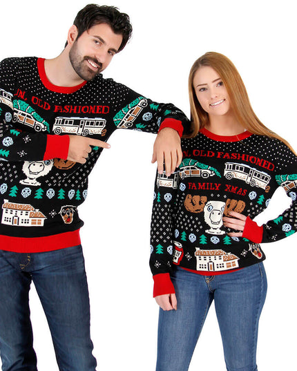 Christmas Vacation Family Sweater – Fun Old Fashioned Design