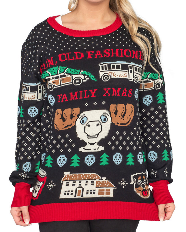 Women's Christmas Vacation Family Sweater