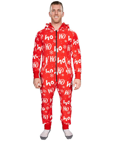 Ugly Christmas Sweater Fair Isle Adult Union Suit Pajamas
