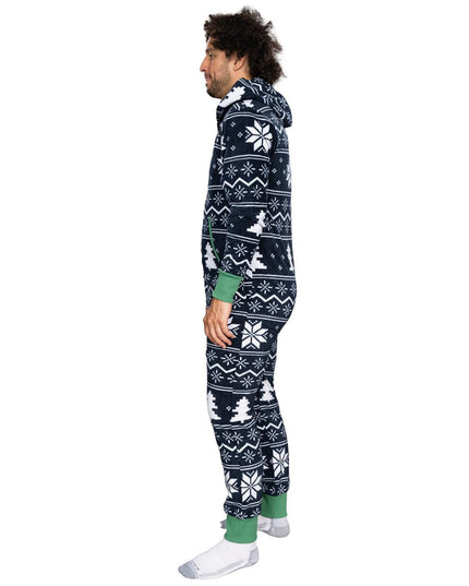 Fair Isle -rumat jouluyhdistyspuvun yövaatteet aikuisille