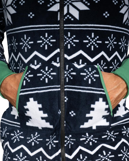 Fair Isle -rumat jouluyhdistyspuvun yövaatteet aikuisille