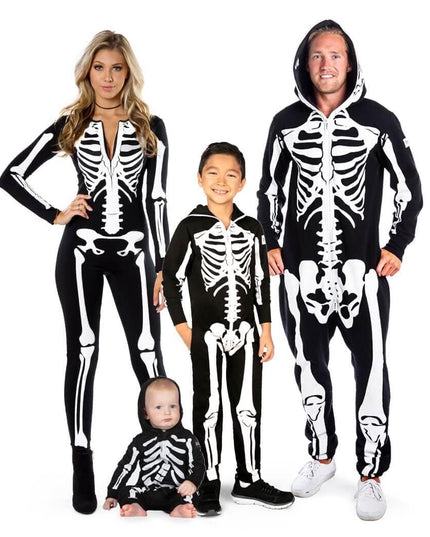 Matching Skeleton Family Costumes