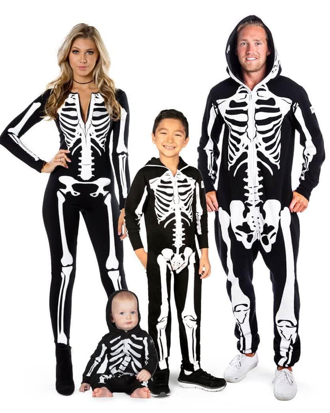 Matching Skeleton Family Costumes