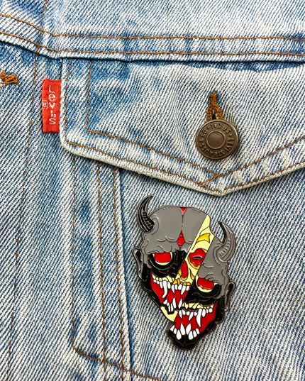 Devil II Pin - Pelottava koriste Halloween-faneille
