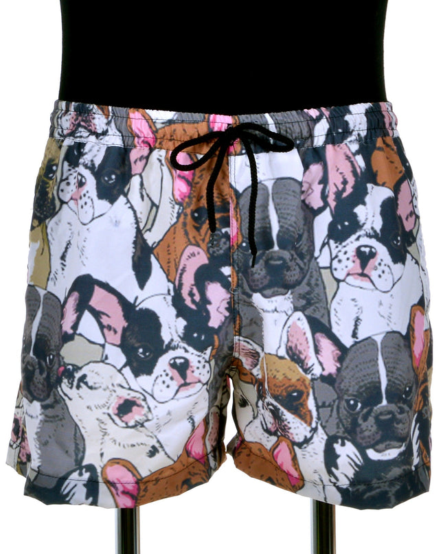 Dog Print Shorts
