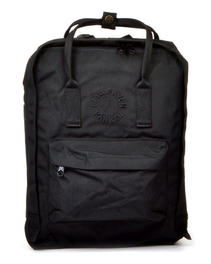 Fjallraven Re-Kanken Backpack in Classic Black