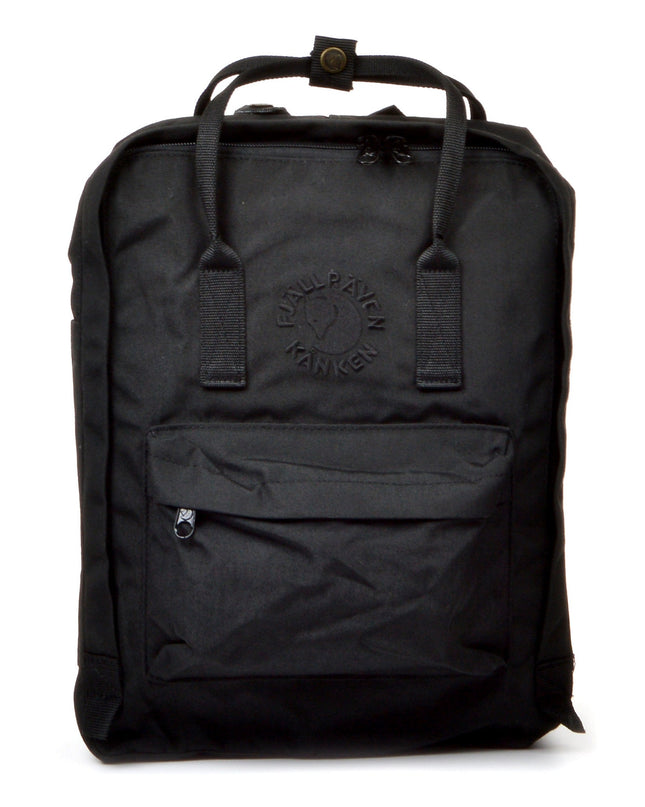 Fjallraven Re-Kanken Backpack in Classic Black