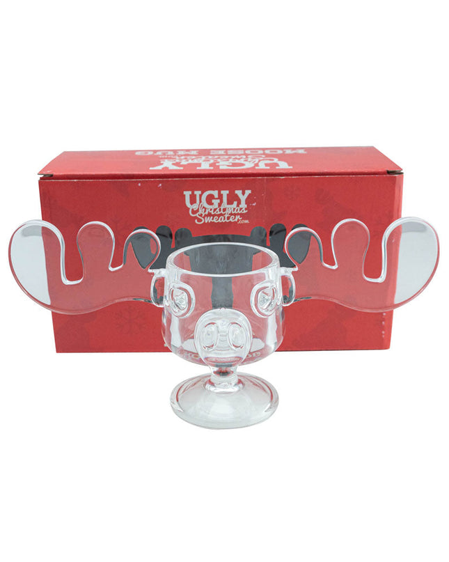 Vacation Movie Moose Acrylic Christmas Mug