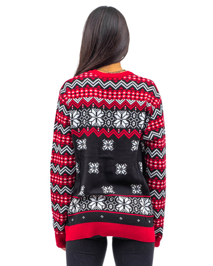 Death Row Records Inmate Fair Isle Ugly Christmas Sweater