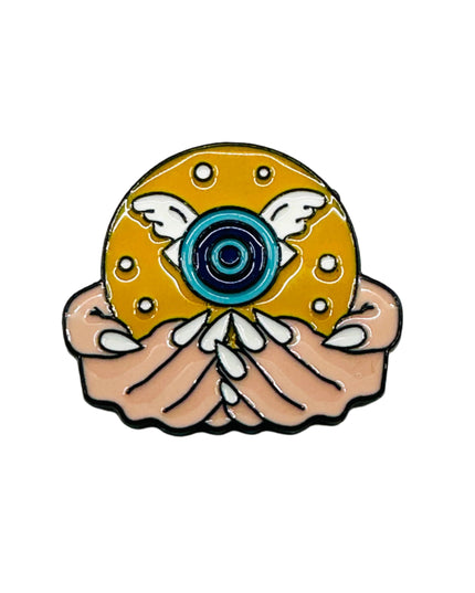 Crystal Ball Eye Pin - Mystical Collector's Item