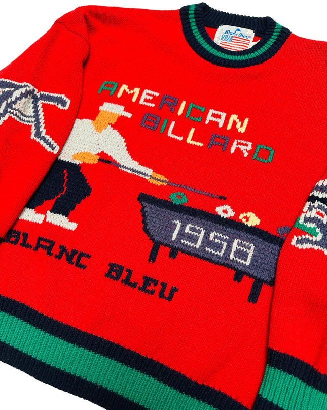 Vintage Sweater - American Billiard | Christmas Apparel