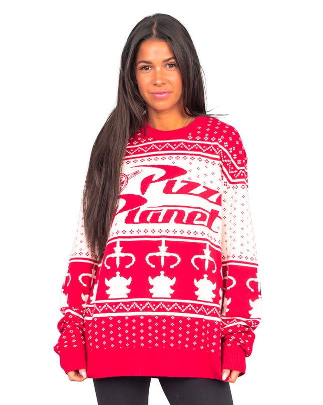 Toy Story Pizza Planet Christmas Sweater