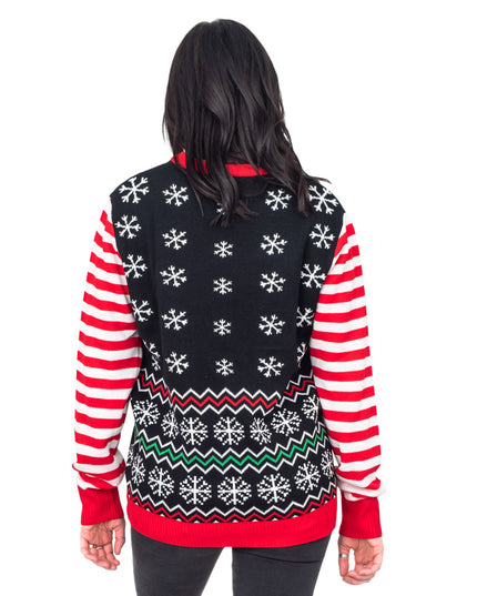 Santa Says Interactive LED Christmas Sweater