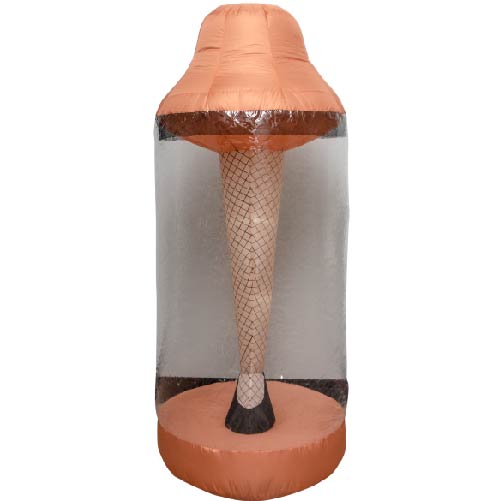 A Christmas Story Leg Lamp Inflatable Decoration
