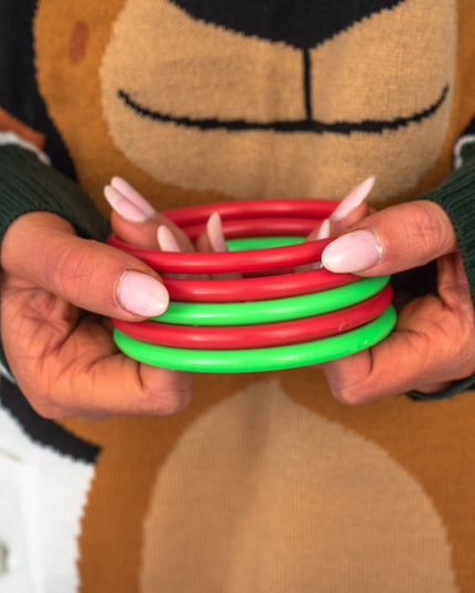 Poren heittopeli 3D-ruma joulupusero