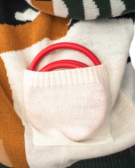 Poren heittopeli 3D-ruma joulupusero