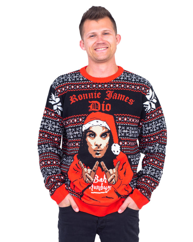2022 Ronnie James Dio Bah Humbug Sweater