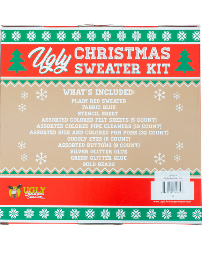 DIY Ugly Christmas Sweater Kit to Create Your Own Design
