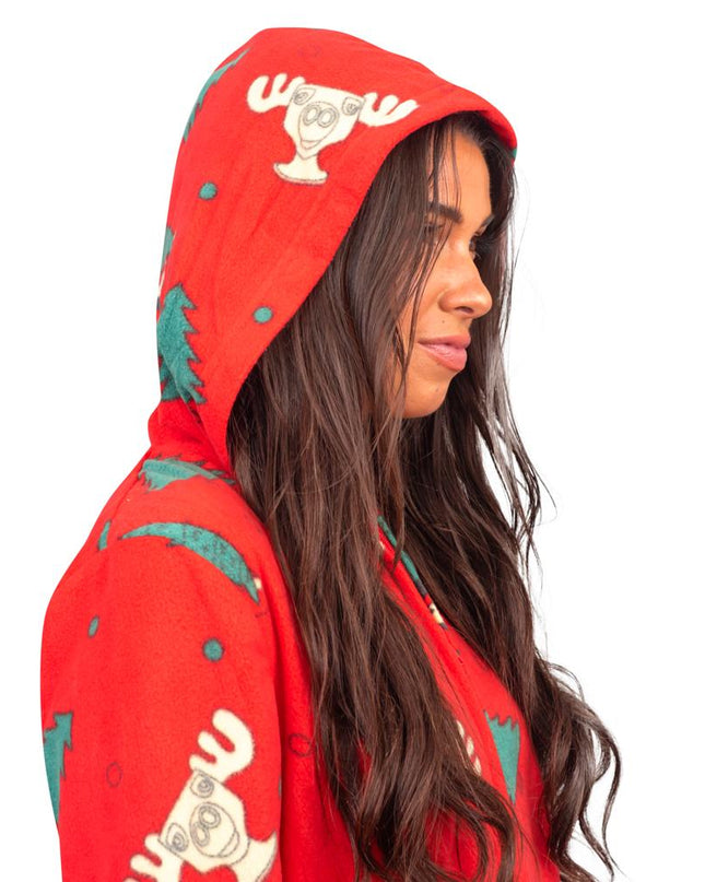 Christmas Vacation Moose Mug Full Pajamas Jumpsuit for All Ages