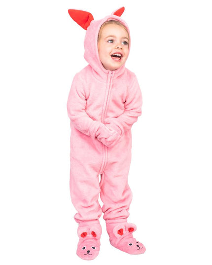 A Christmas Story Pink Bunny Christmas Jumpsuit