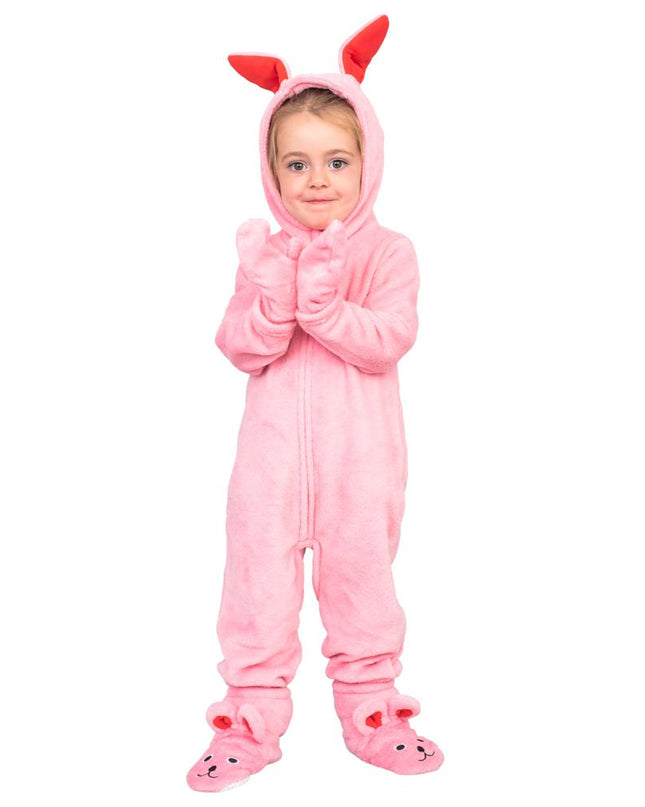 A Christmas Story Pink Bunny Christmas Jumpsuit