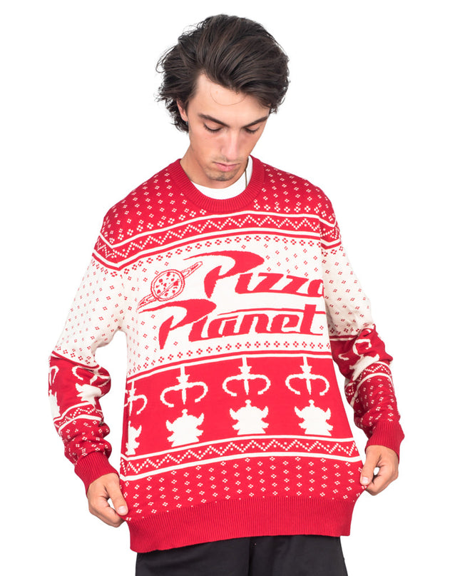 Toy Story Pizza Planet Christmas Sweater