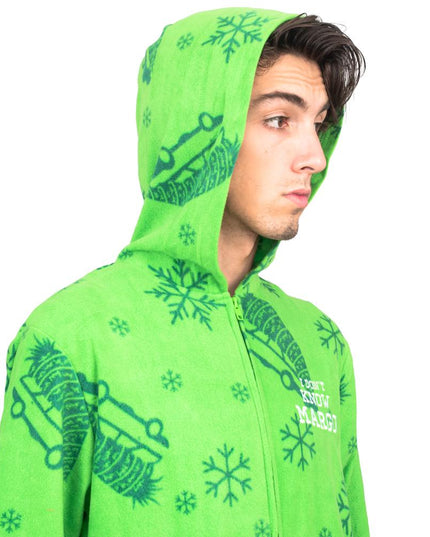 Todd and Margo Matching Couples Christmas Pajamas Jumpsuit