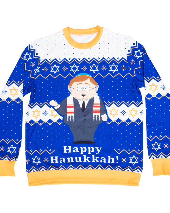 South Park Cartman Happy Hanukkah Ugly Sweater