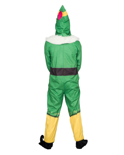 Buddy the Elf Costume Pajama Union Jumpsuit