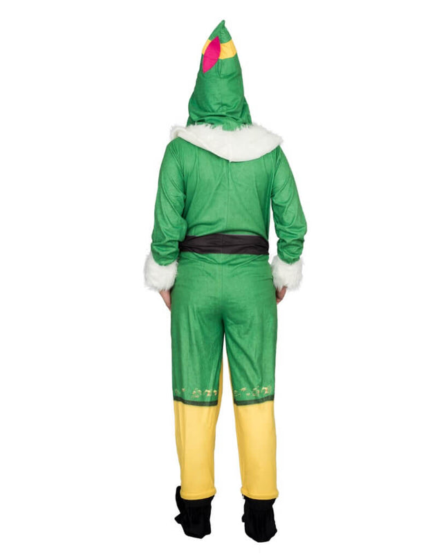 Buddy the Elf Costume Pajama Union Jumpsuit