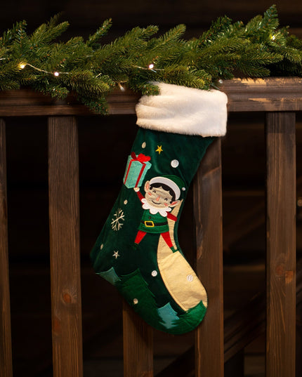 Elf Matching Family Christmas Stocking
