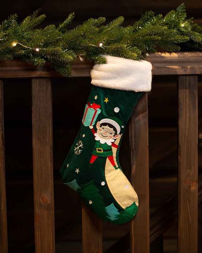 Elf Matching Family Christmas Stocking