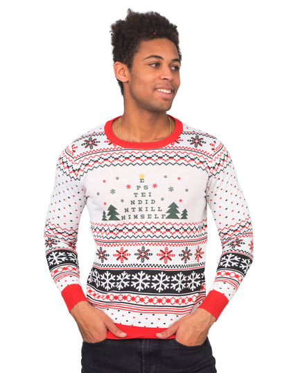 Epstein Didn't Kill Himself Ugly Christmas Sweater