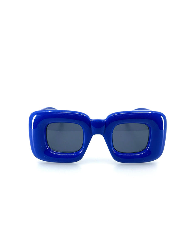 Fun Puffy Square Blue