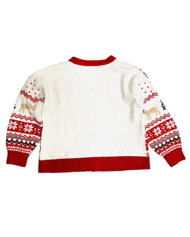 Vintage Christmas Sweater - Cozy Cardigan | Tags: Christmas