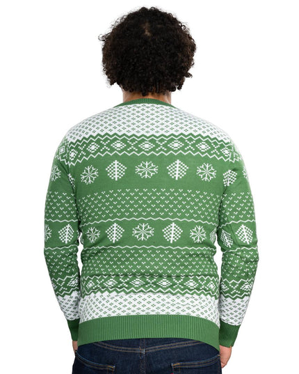 Filthy Animal Green Unisex Ugly Christmas Sweater